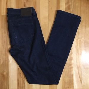 NAKED & FAMOUS The straight cashmere stretch jeans